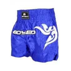 Шорты для тайского бокса BoyBo синие